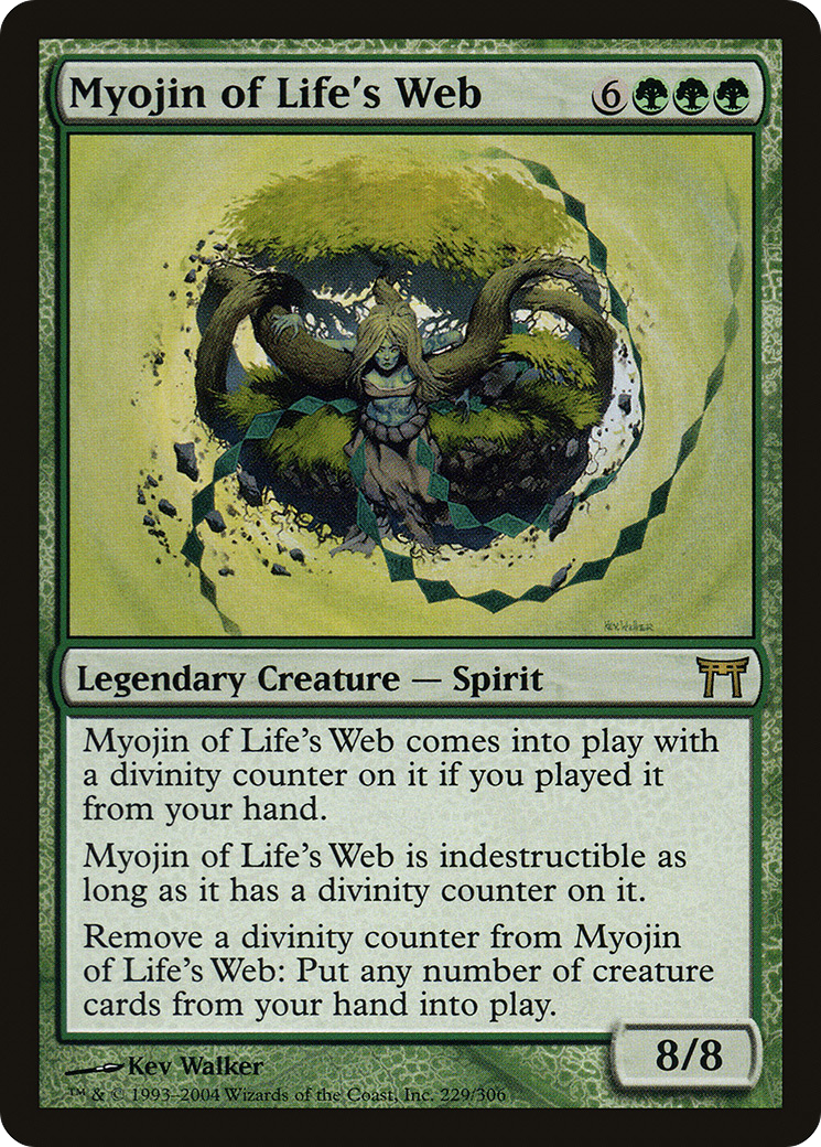 Myojin of Life's Web (229) Foil - Champions of Kamigawa