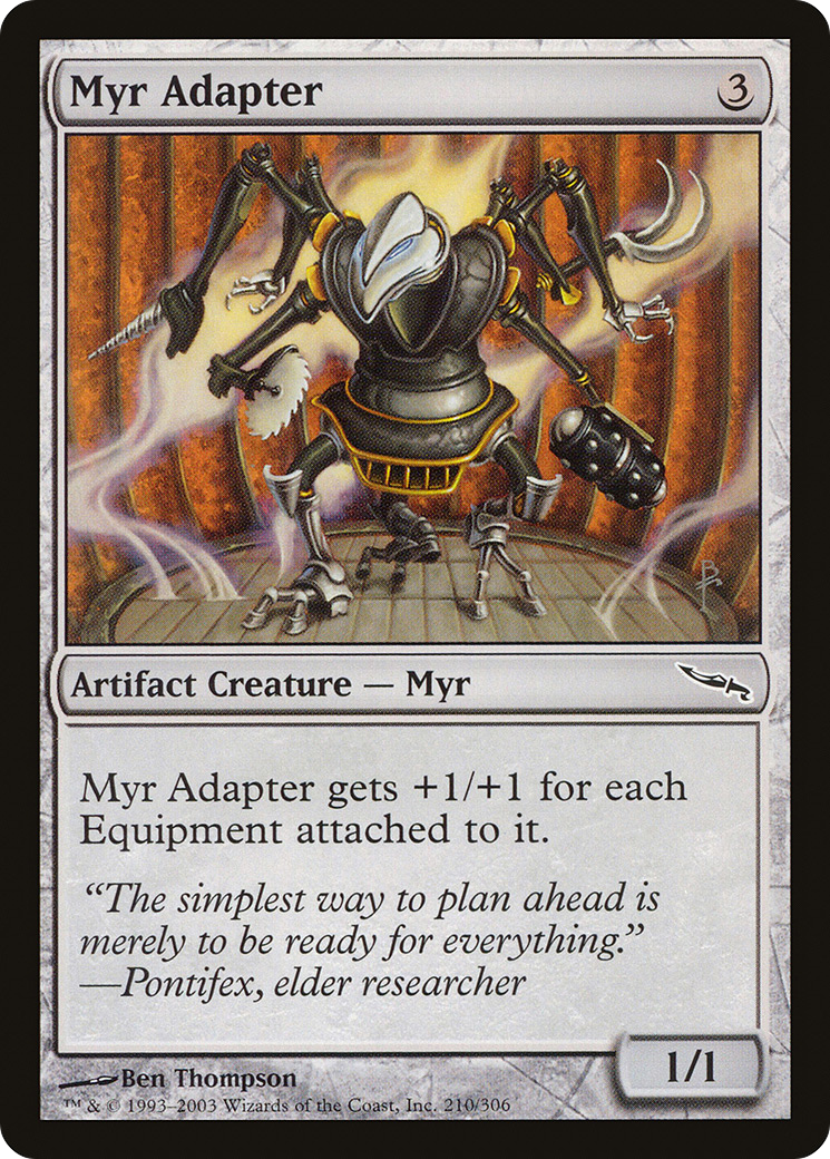 Myr Adapter (210) Foil - Mirrodin