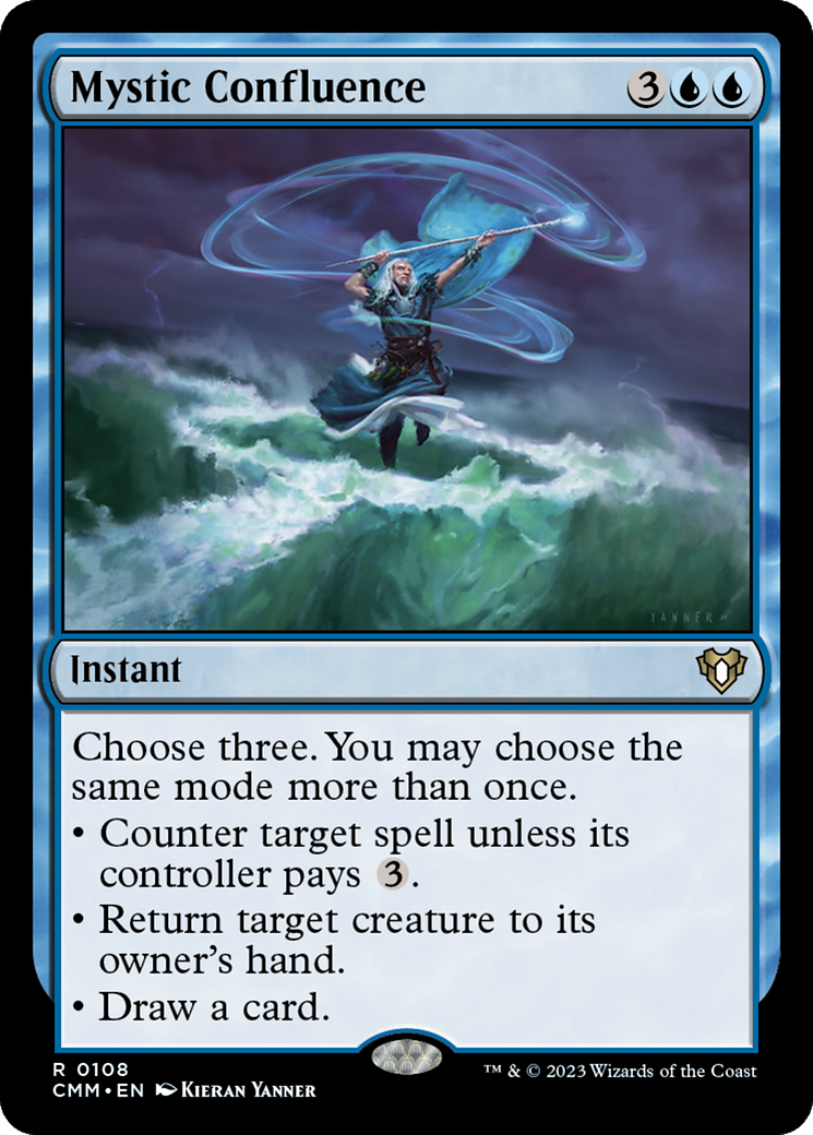 Mystic Confluence (108) Foil - Commander Masters