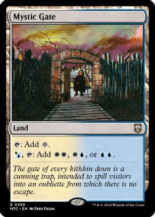Mystic Gate (359) Ripple Foil - Commander: Modern Horizons 3
