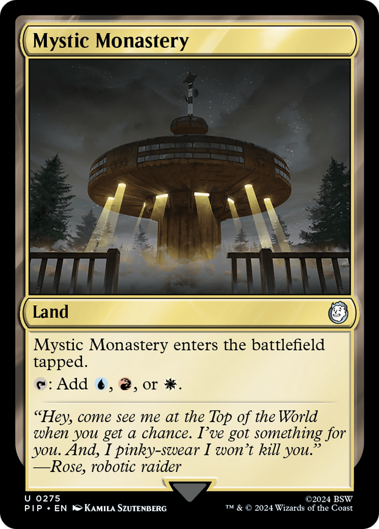 Mystic Monastery (275) Foil - Fallout