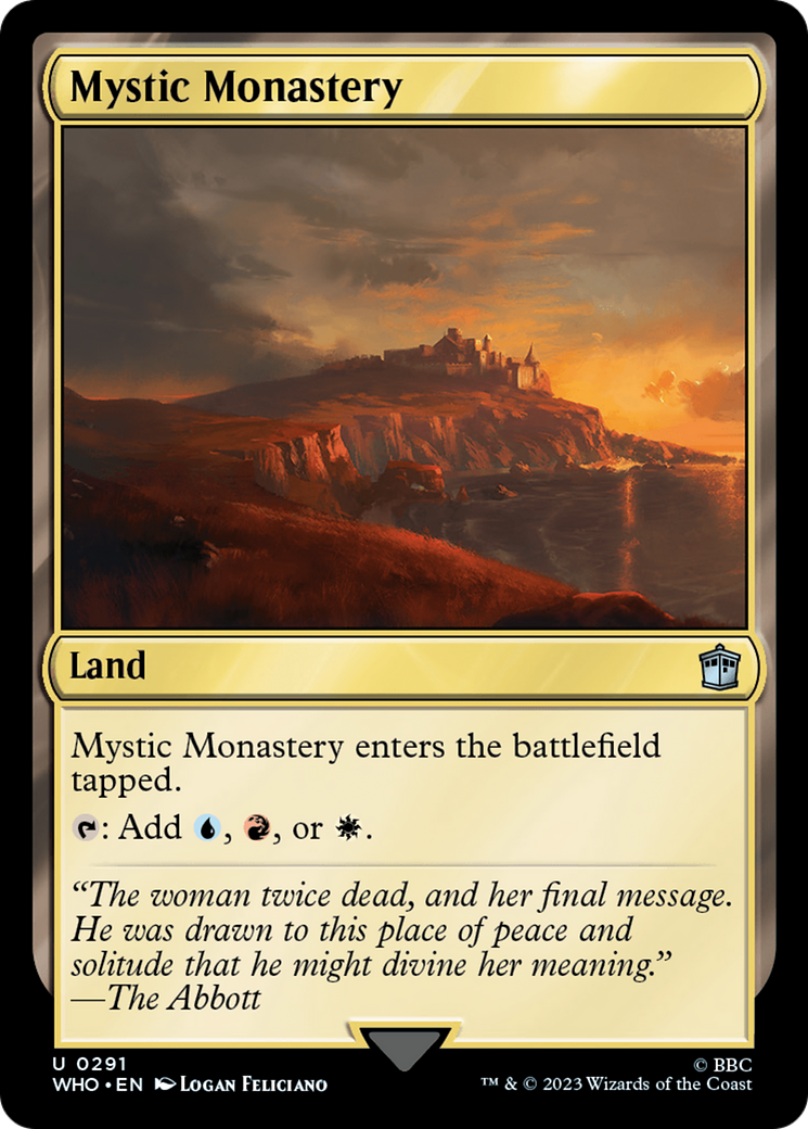 Mystic Monastery (291) Foil - Doctor Who