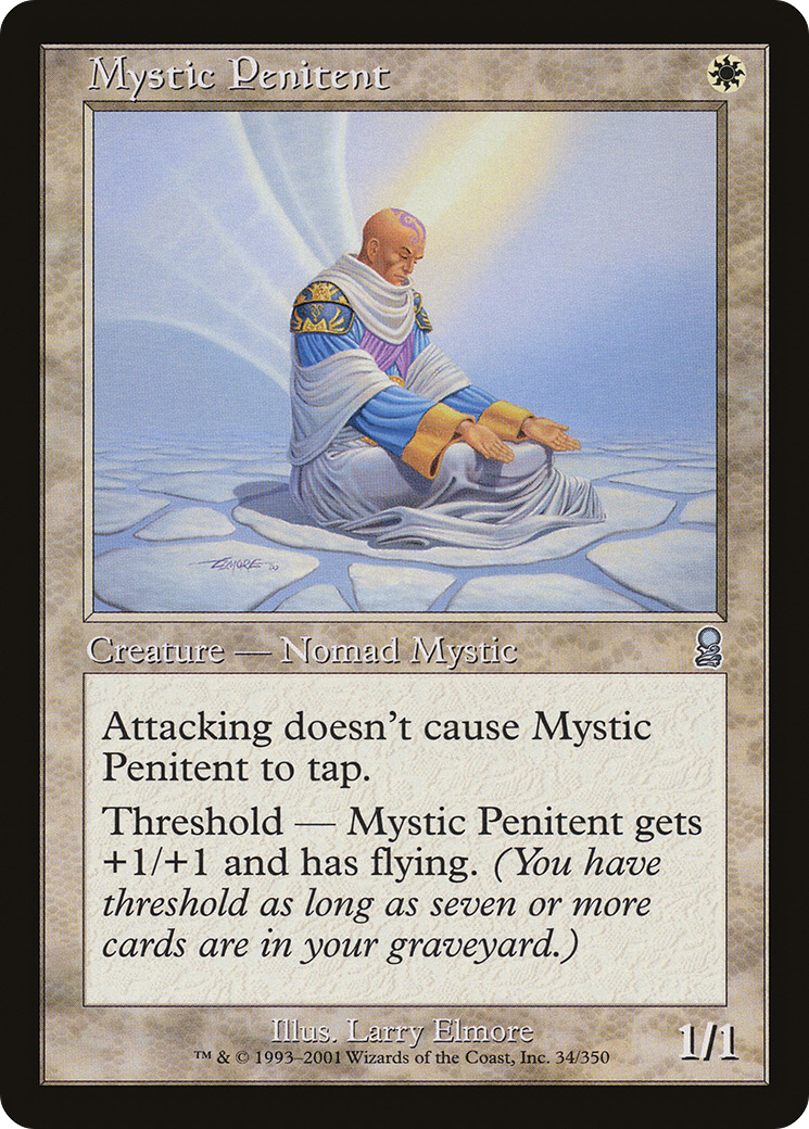Mystic Penitent (034) Foil - Odyssey