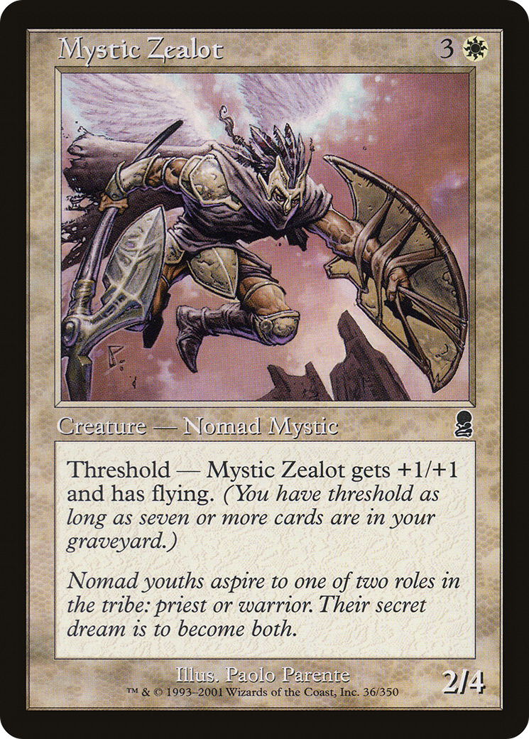 Mystic Zealot (036) Foil - Odyssey
