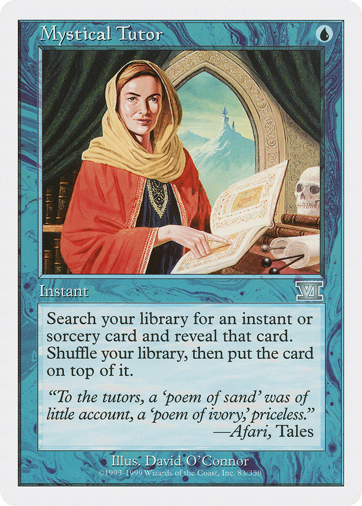 Mystical Tutor (083) - Classic Sixth Edition
