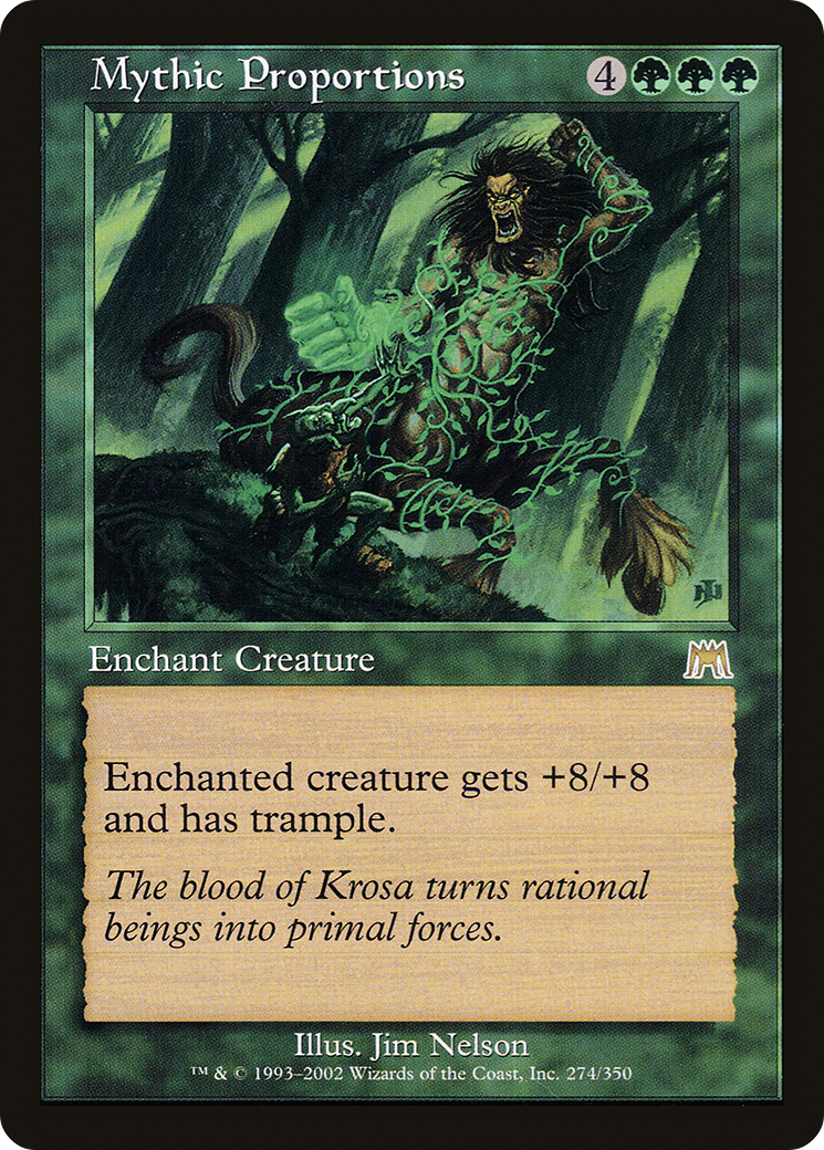 Mythic Proportions (274) Foil - Onslaught
