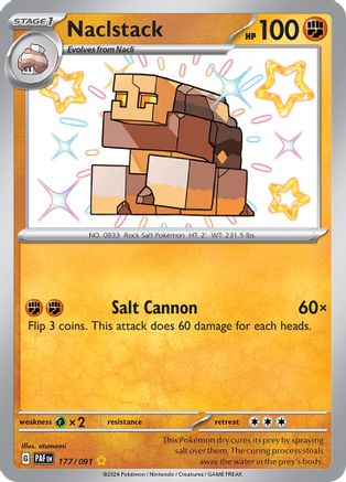 Naclstack (177) Holofoil - Paldean Fates