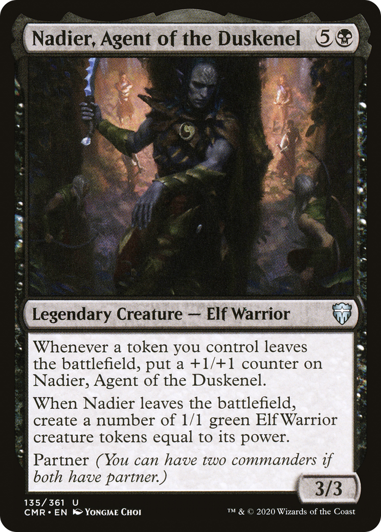 Nadier, Agent of the Duskenel (135) - Commander Legends Foil