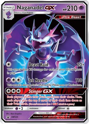 Naganadel GX (SM125) Holofoil - Black Star Promos