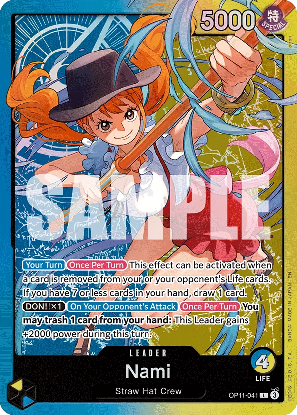 Nami (Nami Deck) (OP11-041) Foil