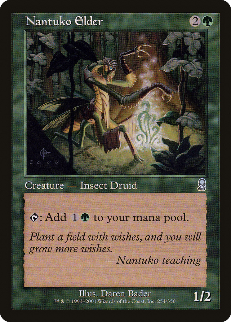 Nantuko Elder (254) Foil - Odyssey
