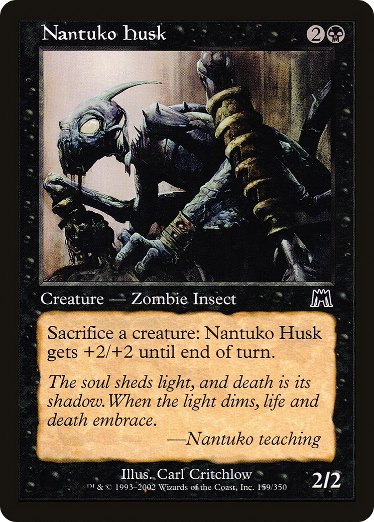 Nantuko Husk (159) Foil - Onslaught