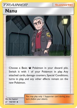 Nanu (150) Reverse Holofoil - Team Up
