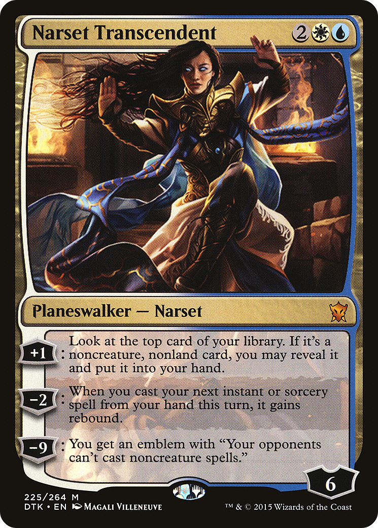 Narset Transcendent (225) Foil - Dragons of Tarkir