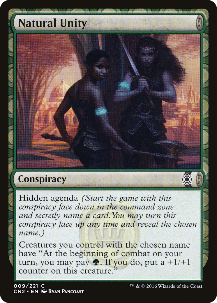 Natural Unity (009) Foil - Conspiracy: Take the Crown