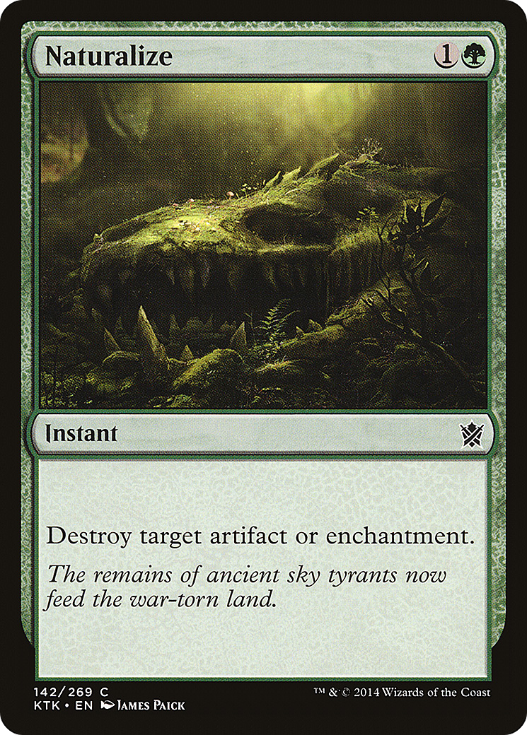 Naturalize (142) Foil - Khans of Tarkir