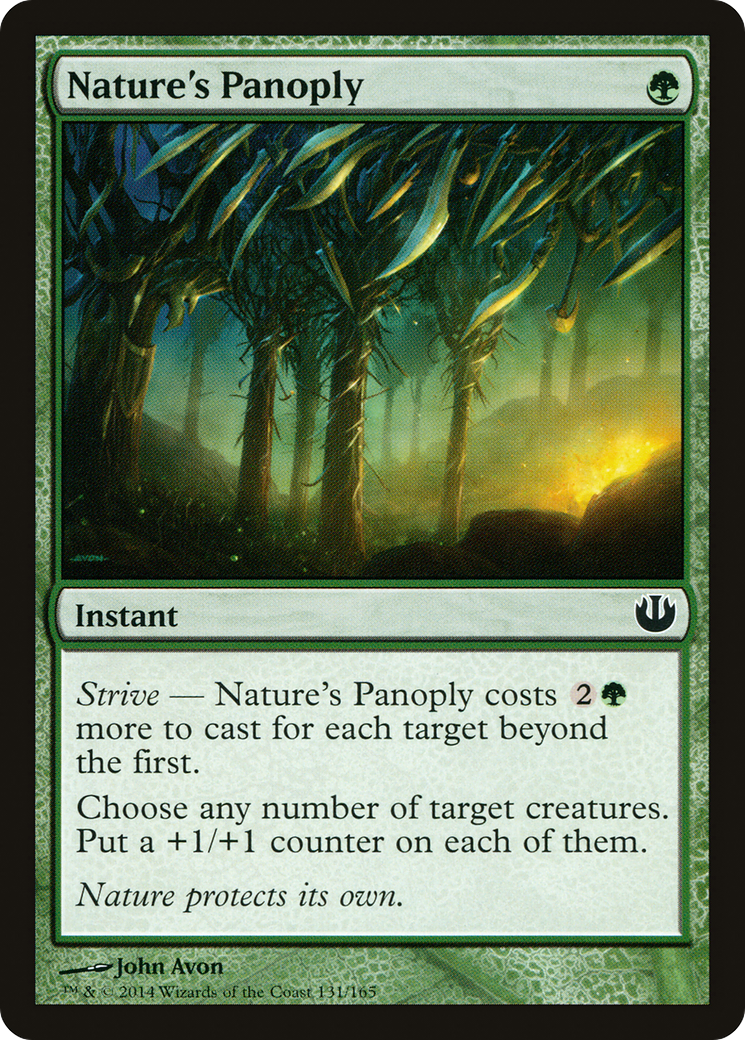 Nature's Panoply (131) Foil - Journey into Nyx
