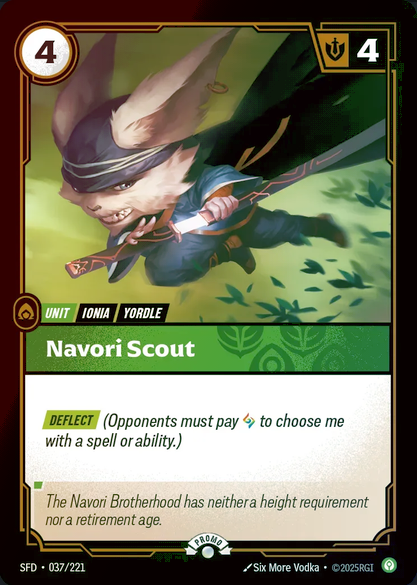 Navori Scout (037) Foil - Riftbound Promotional Cards