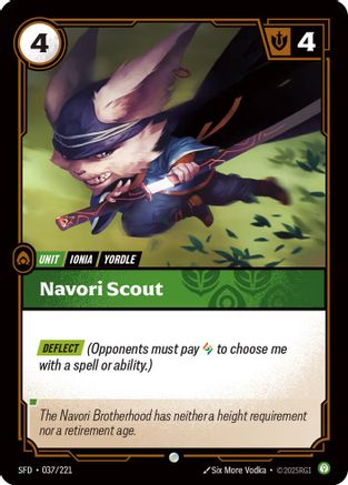Navori Scout (037) Foil - Spiritforged