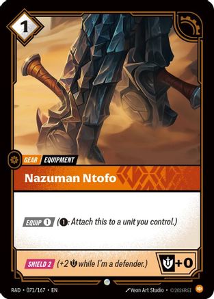 Nazuman Ntofo (071) - Radiance