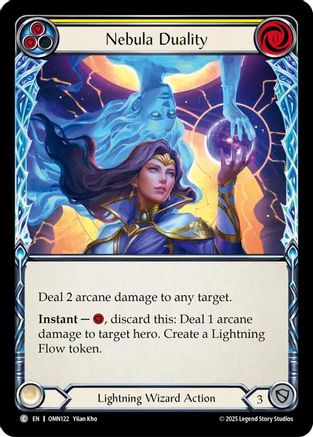 Nebula Duality (Yellow) (OMN122) - Omens of the Third Age
