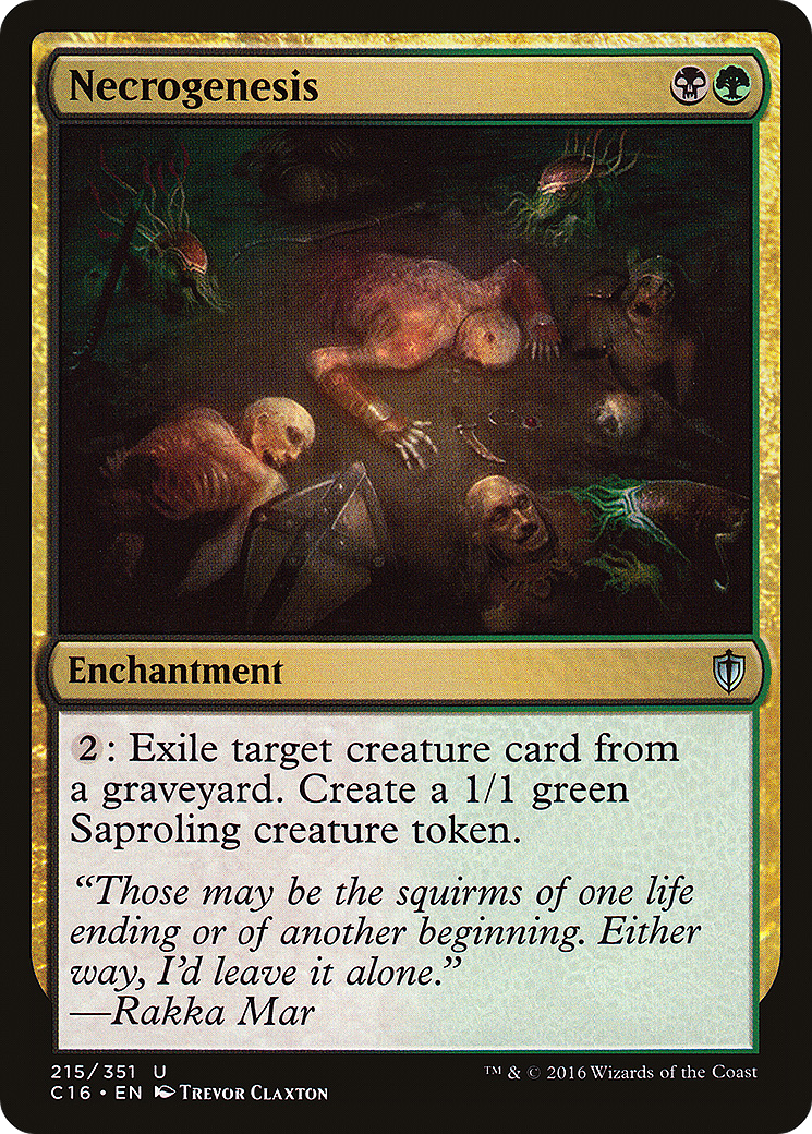 Necrogenesis (215) - Commander 2016