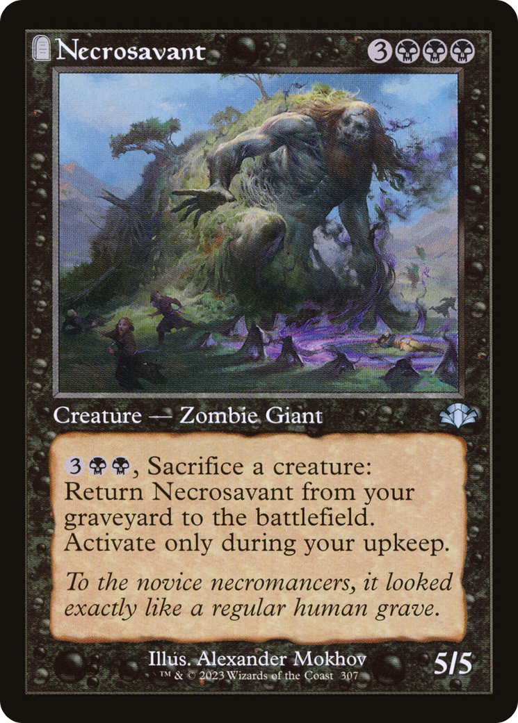 Necrosavant (Retro) (307) - Dominaria Remastered Foil