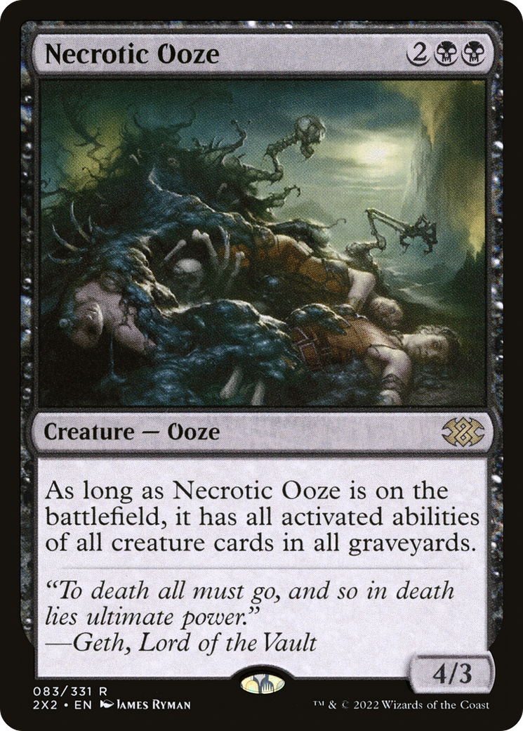 Necrotic Ooze (083) - Double Masters 2022