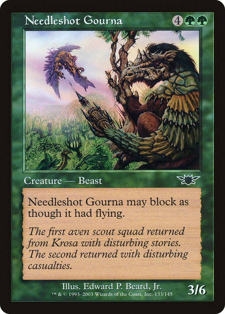 Needleshot Gourna (133) Foil - Legions