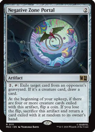 Negative Zone Portal (111) Surge Foil - Commander: Marvel Super Heroes