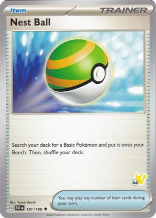 Nest Ball (#44 Pikachu) (181) - Battle Academy 2024