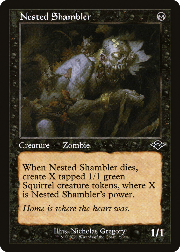 Nested Shambler (Retro) (399) - Modern Horizons 2 Foil