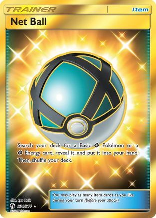 Net Ball (Gold) (234) Holofoil - Lost Thunder
