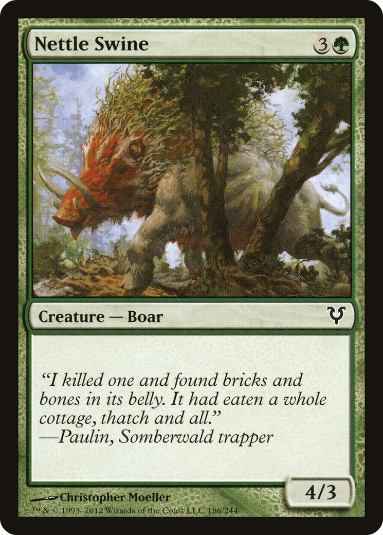 Nettle Swine (186) - Avacyn Restored