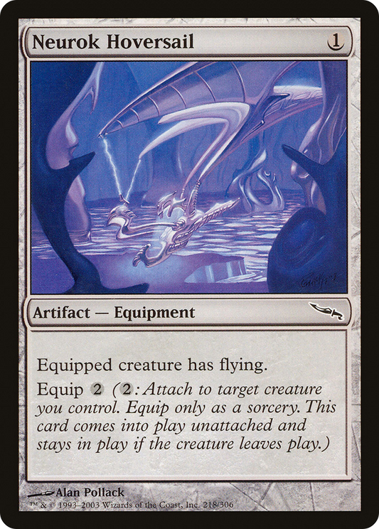 Neurok Hoversail (218) - Mirrodin