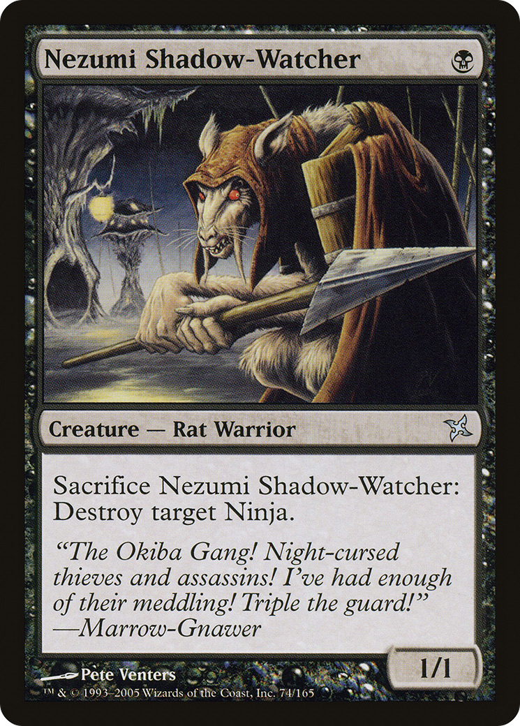 Nezumi Shadow-Watcher (074) - Betrayers of Kamigawa