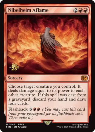 Nibelheim Aflame (146) Foil - FINAL FANTASY