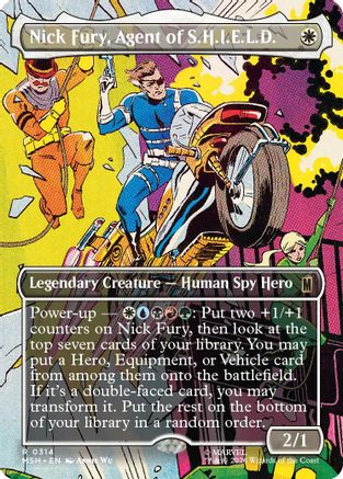 Nick Fury, Agent of S.H.I.E.L.D. (Borderless) (314) - Marvel Super Heroes