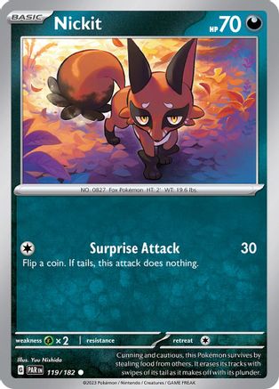 Nickit (119) Reverse Holofoil - Paradox Rift