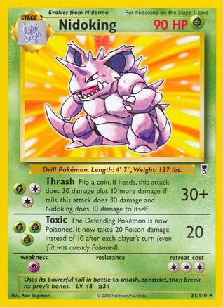 Nidoking (31) - Legendary Collection