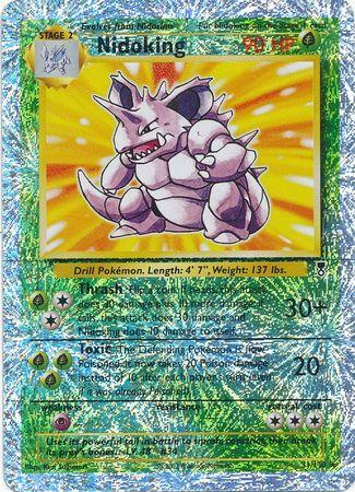 Nidoking (31) Reverse Holofoil - Legendary Collection