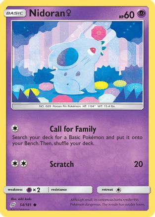 Nidoran F (54) - Team Up