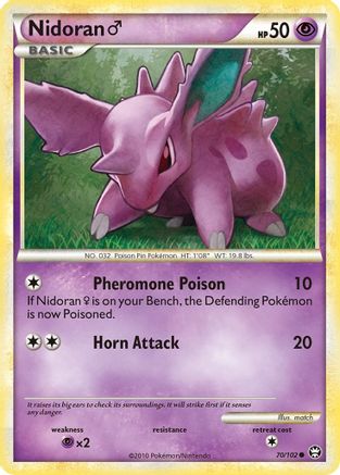 Nidoran M (70) - Triumphant