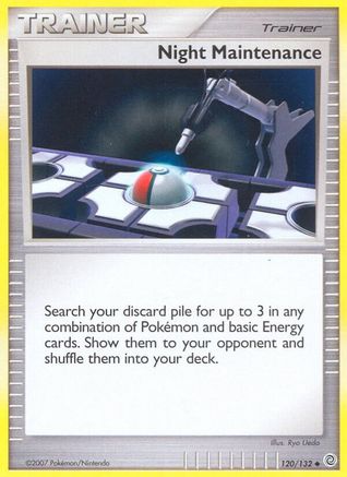 Night Maintenance (120) Reverse Holofoil - Secret Wonders
