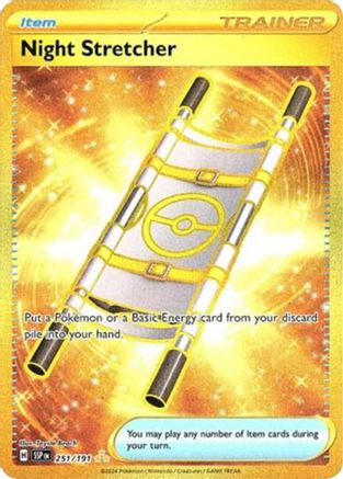Night Stretcher (Gold) (251) Holofoil - Surging Sparks