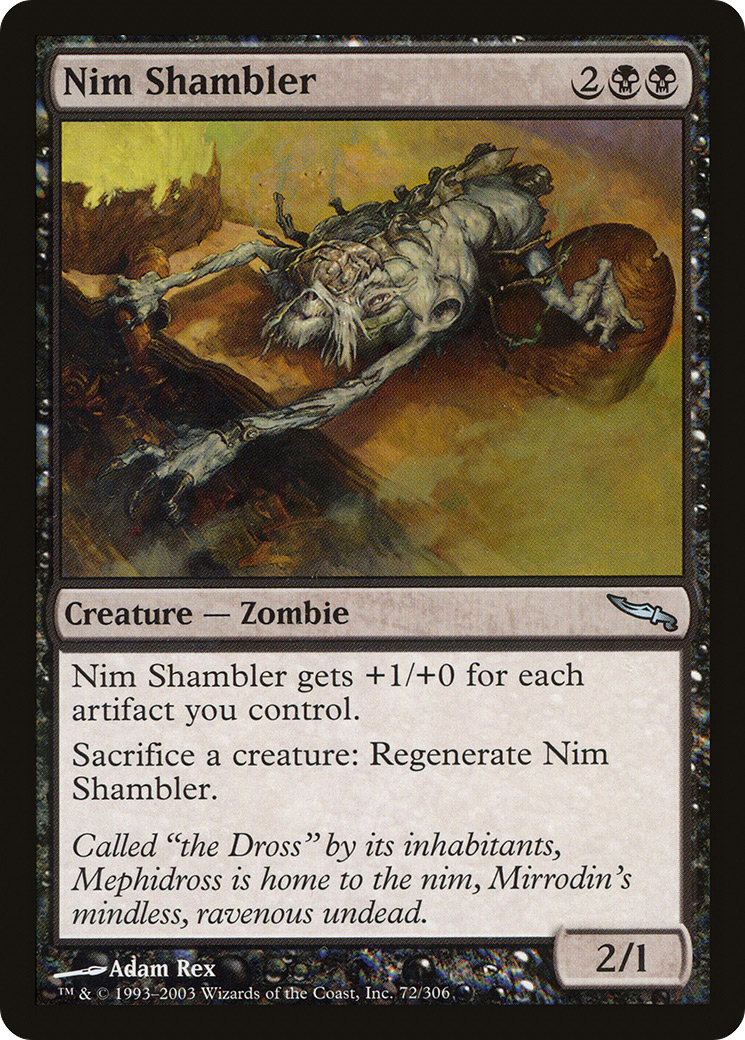 Nim Shambler (072) - Mirrodin