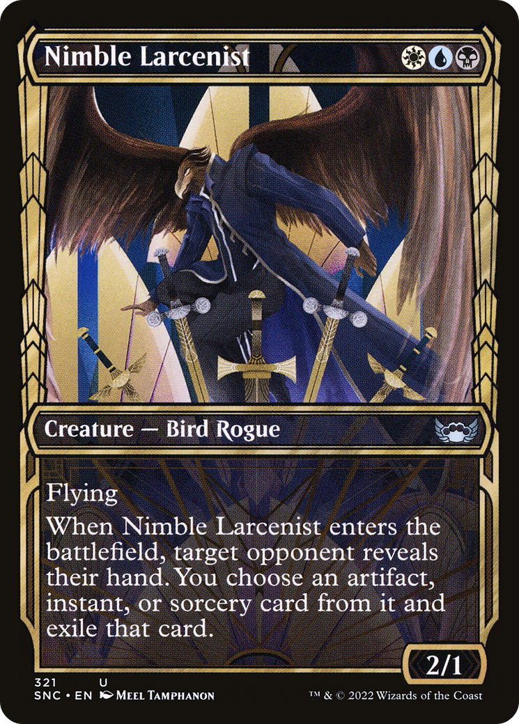 Nimble Larcenist (Showcase) (321) - Streets of New Capenna Foil