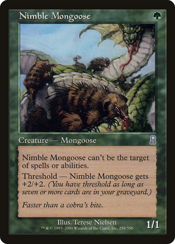Nimble Mongoose (258) Foil - Odyssey
