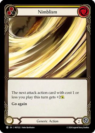 Nimblism (Yellow) (MST222) - Part the Mistveil