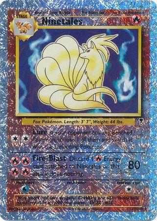 Ninetales (17) Reverse Holofoil - Legendary Collection
